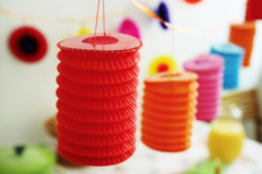 Cực đơn giản với 5 cách làm đèn lồng trung thu, đèn ông sao bằng giấy