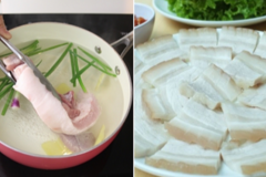Mẹo hay về cách luộc thịt heo thơm ngon, trắng giòn và chín ngọt từ trong ra ngoài