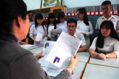 Hướng dẫn cách ghi phiếu đăng ký dự thi tốt nghiệp THPT và xét tuyển ĐH, CĐ