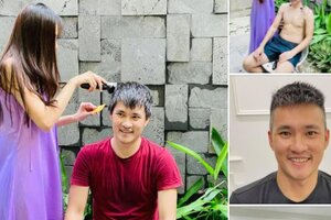 Công Vinh hạnh phúc khoe điều bình dị sau 'bão sao kê'