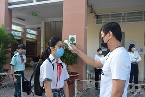 TP.HCM ghi nhận 34 F0 sau 1 tuần dạy học trực tiếp