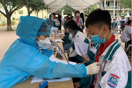 Ninh Bình ghi nhận 18 ổ dịch, hơn 100 học sinh tiểu học mắc Covid-19