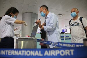 Hà Nội giao quận, huyện giám sát khách bay quốc tế nhập cảnh