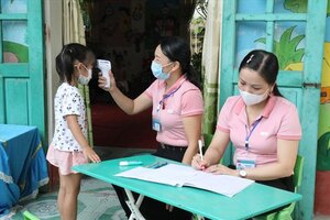 Ninh Bình: 42 trường tạm dừng cho học sinh đến trường vì có 300 F0