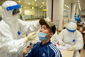 Vĩnh Phúc yêu cầu người về từ Hà Nội phải xét nghiệm SARS-CoV-2