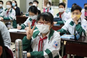 Hôm nay hơn 600.000 học sinh ở Hà Nội được đến trường