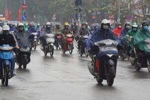 Tin thời tiết 8/2: Do ảnh hưởng không khí lạnh, Bắc Bộ mưa rét đậm