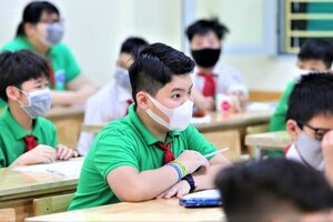 TP HCM hướng dẫn các khoản thu khi học sinh trở lại trường