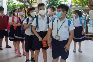 TP HCM: Phát hiện 3F0 trong ngày đầu tiên trở lại trường của trẻ lớp 1 đến 6 và mầm non