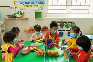 Đà Nẵng cho phép trẻ mầm non đến trường từ ngày 21/2