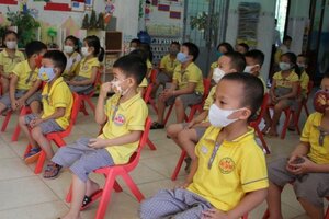 Gần 500 giáo viên, học sinh F0, Buôn Ma Thuột cho trẻ dừng đến trường