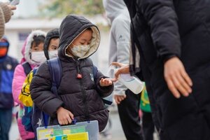 Nhiều địa phương phía Bắc cho học sinh nghỉ học do rét đậm, rét hại