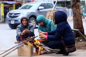 Tin thời tiết 22/2: Miền Bắc không khí lạnh lại tăng cường, tiếp tục rét đậm