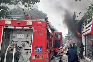 Cháy lớn tại quán ăn, một phụ nữ tử vong thương tâm