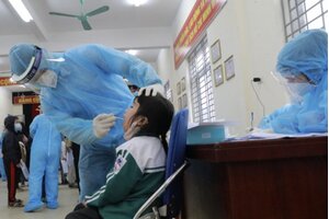 Nghệ An: Không bắt buộc học sinh xét nghiệm trước lúc trở lại học trực tiếp