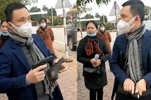 Nghệ An: Rút súng thị uy, xé bìa đỏ của người bán đất
