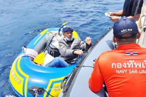 Người đàn ông Việt chèo xuồng vượt 2.000 km sang Ấn Độ thăm vợ