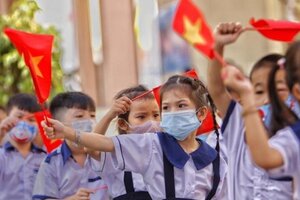 Hà Nội công bố kế hoạch tuyển sinh vào mầm non, lớp 1 và lớp 6