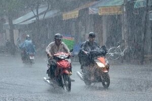 Tin thời tiết 30/3: Trung Bộ và Tây Nguyên có mưa to rải rác