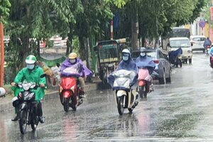 Tin thời tiết 6/4: Nam Bộ có mưa rào và dông, Bắc Bộ trời hửng nắng