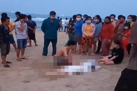 Bình Định: Tắm biển dịp lễ, 2 học sinh đuối nước thương tâm