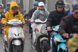 Tin thời tiết ngày 18/4: Bắc Bộ mưa rải rác, trời rét, có nơi rét 13 độ