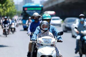 Tin thời tiết 26/4: Nắng nóng ở miền Bắc và Trung Bộ