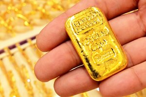 Giá vàng hôm nay 28/4: Vàng miếng tăng-giảm trái chiều