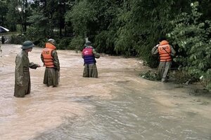 Thái Nguyên: Tìm thấy thi thể cháu bé 3 tuổi bị lũ cuốn trôi