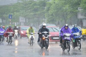 Tin thời tiết 30/5: Bắc Bộ mưa to, nguy cơ giông lốc