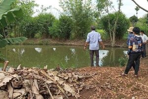 Rủ nhau tắm ao, hai anh em ruột tử vong thương tâm