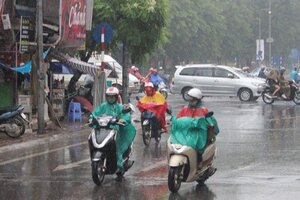 Tin thời tiết 6/6: Bắc Bộ mưa to diện rộng, nguy cơ ngập úng