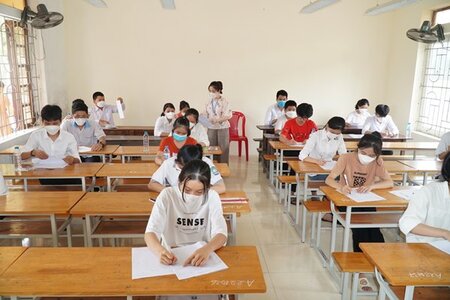 Nghệ An: Gần 40.000 thí sinh thi vào lớp 10 THPT, F0 được bố trí phòng riêng
