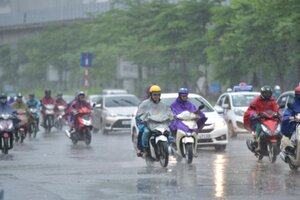 Tin thời tiết ngày 8/6: Bắc Bộ vẫn dồn dập mưa giông
