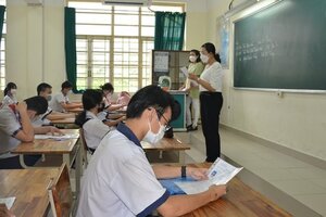 TP.HCM: Hơn 86.000 thí sinh làm thủ tục thi vào lớp 10 THPT công lập