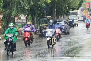 Tin thời tiết ngày 14/6: Bắc bộ tiếp tục có mưa rào và dông, cục bộ có mưa to
