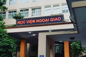 Học viện Ngoại giao công bố 5 phương thức tuyển sinh Đại học chính quy