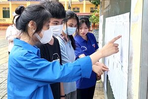 Phú Thọ công bố điểm thi vào lớp 10 THPT năm 2022