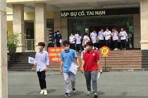 Quảng Ngãi: Hơn 13.000 thí sinh hoàn thành kỳ thi tuyển sinh vào lớp 10 THPT không chuyên