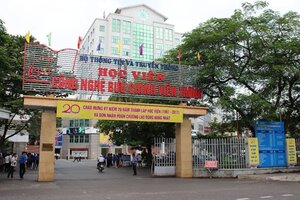 Học viện Công nghệ Bưu chính Viễn thông công bố chỉ tiêu tuyển sinh năm 2022