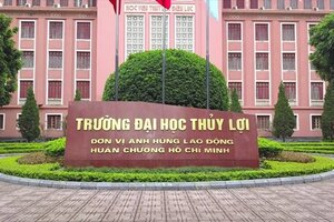 Đại học Thủy lợi công bố điểm chuẩn phương thức xét học bạ năm 2022