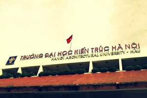 Trường Đại học Kiến trúc Hà Nội công bố điểm chuẩn năm 2022