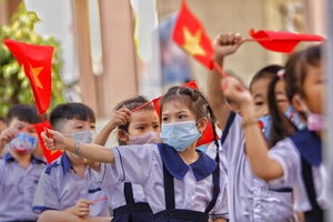 Học sinh Nam Định tựu trường từ 29/8, riêng lớp 1 từ 22/8