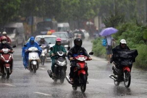 Thời tiết ngày 9/9: Bắc Bộ mưa to kéo dài tới ngày mai