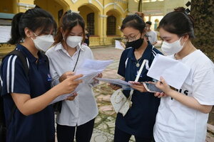 Bộ GD&ĐT hướng dẫn thí sinh các bước xác nhận nhập học trực tuyến