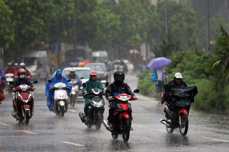 Tin thời tiết ngày 21/9: Bắc Bộ sáng sớm có mưa to