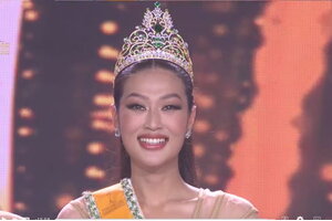Đoàn Thiên Ân đăng quang Hoa hậu Hòa bình Việt Nam 2022
