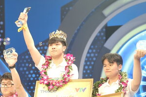 Nam sinh Thái Bình vô địch Đường lên đỉnh Olympia lần thứ 22