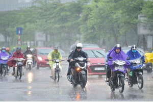 Thời tiết ngày 7/10: Bắc Bộ mưa rào trước khi đón không khí lạnh