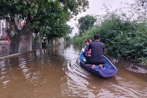 Thừa Thiên - Huế cho học sinh nghỉ học do mưa lớn, nước sông dâng cao